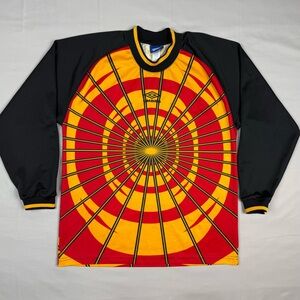 Vtg Umbro Goalkeeper Soccer Jersey Sz Medium 90s Made In USA Long Sleeve C6